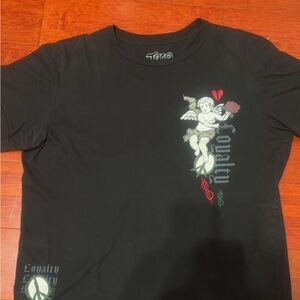 Black Graphic Kids T-Shirt